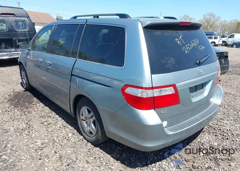 2006 Honda Odyssey Ex-L из США, поврежденный, VIN 5FNRL38786B105476
